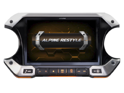 Alpine 9-inch Weather-Resistant Digital Media Receiver for 2018-up Jeep Wrangler Jl and Gladiator - I509-WRA-JL