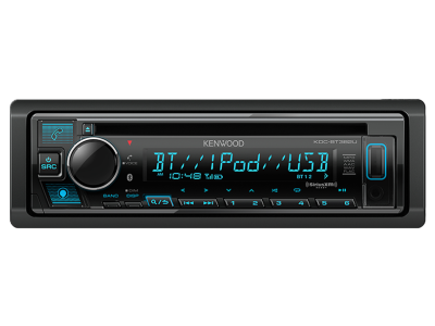 Kenwood CD-Receiver with Bluetooth - KDC-BT382U