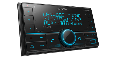 Kenwood Dual Din Sized Digital Media Receiver with Bluetooth - DPX305MBT