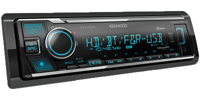 Kenwood Digital Media Receiver with Bluetooth & HD Radio - KMM-X705