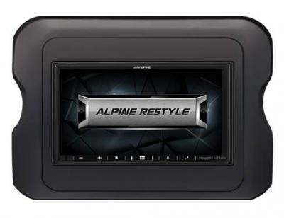 Alpine 7 Inch Multimedia Receiver with 2-DIN Touchscreen Display  - I407-WRA-JL