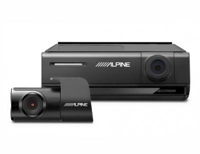 Alpine Premium 1080P Night Vision Dash Camera Bundle With Built-In Drive Assist - DVR-C320R