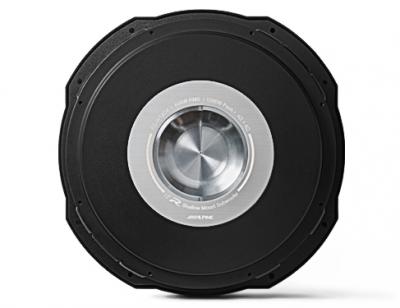 12" Alpine R-Series Shallow Subwoofer with Dual 4-Ohm Voice Coils - RS-W12D4