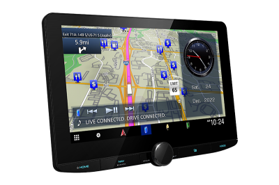 Kenwood 10.1 Inch GPS Navigation System Multimedia Receiver - DNR1008RVS