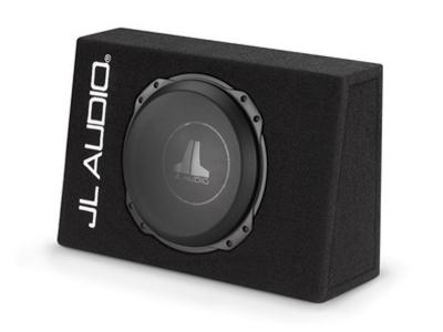 JL Audio  Single 10TW3 Truck PowerWedge Enclosed Subwoofer System - CS110TG-TW3