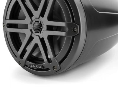 JL AUDIO 7.7 Inch Enclosed Tower Coaxial System Satin Black Enclosure - M3-770ETXv3-Sb-S-Gm