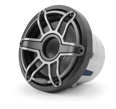 8" JL Audio Marine Subwoofer Driver, Gunmetal Trim Ring, Titanium Sport Grille - M6-8IB-S-GmTi-4