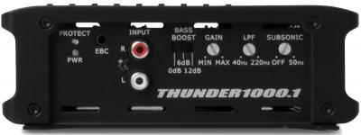 MTX Thunder Series 1000-watt RMS Mono Block Class D Amplifier - THUNDER 1000.1