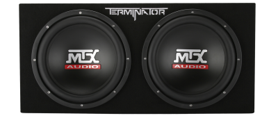 MTX Dual 12 Inch 1000-watt RMS Vented Subwoofer Enclosure - TNE212DV