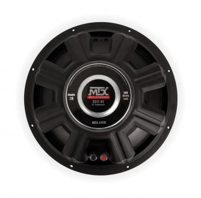 MTX 12 Inch 250-watt RMS 2Ω Car Audio Subwoofer - 3512-02