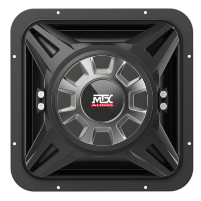 MTX 12 Inch 500-watt RMS Dual 4Ω Square Car Audio Subwoofer - S6512-44