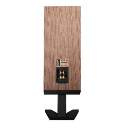 PSB Speakers 2-Way Standmount Loudspeaker with Passive Radiator in Open-Grain Walnut Veneer - Passif 50WLNT