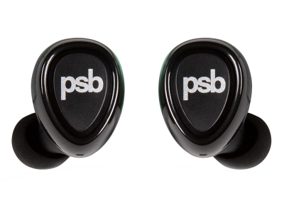 PSB Speakers True Wireless In-Ear Micro Planar Earphones in Black - M4U TWM BLK