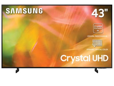 43" Samsung UN43AU8000FXZC Crystal UHD LCD TV