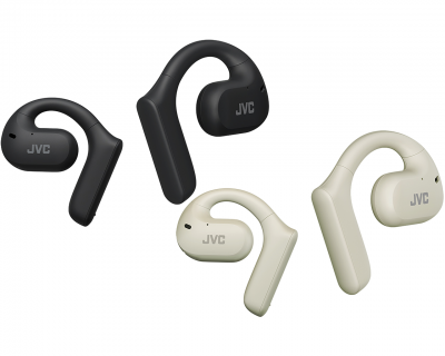 JVC True Wireless Open-Ear Earbuds in White - HA-NP35T-W