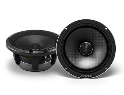 6.5” Alpine Status Hi-Resolution 3-Way Component Speaker Set - HDZ-653