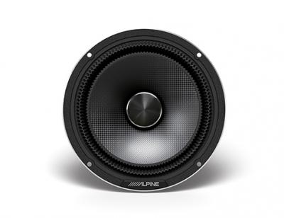 6.5” Alpine Status Hi-Resolution 3-Way Slim-Fit Component Speaker Set - HDZ-653S