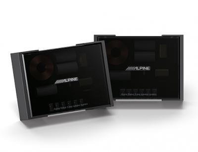 6.5” Alpine Status Hi-Resolution 2-Way Slim-fit Component Speaker Set - HDZ-65CS