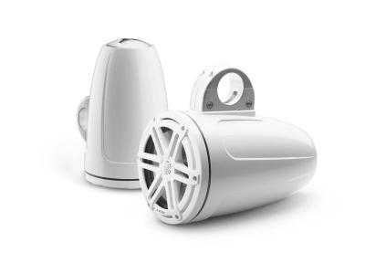 JL AUDIO 7.7 Inch Enclosed Tower Coaxial System Gloss White Enclosure - M3-770ETXv3-Gw-S-Gw