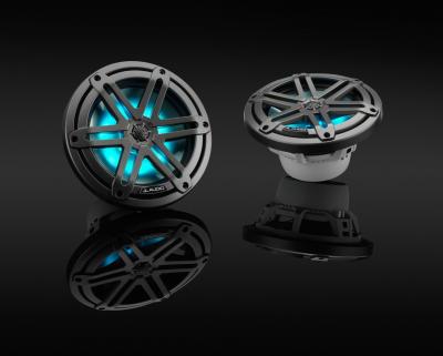 JL AUDIO 7.7 Inch Marine Coaxial Speakers with Gunmetal Sport Grilles - M3-770X-S-Gm-i