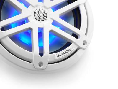 JL AUDIO 7.7 Inch Marine Coaxial Speakers in White Sport Grilles - M3-770X-S-Gw-i