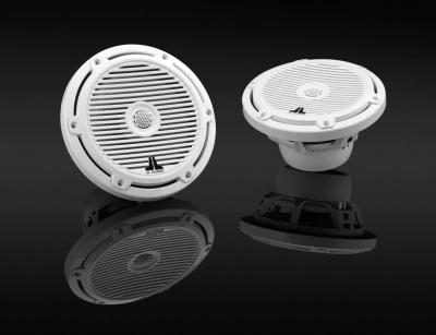 JL AUDIO 7.7 Inch Marine Coaxial Speakers Gloss White Classic Grilles - M3-770X-C-Gw