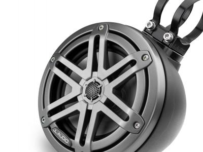 JL AUDIO 6.5 Inch Enclosed Coaxial System Matte Black Enclosure - M3-650VEX-Mb-S-Gm