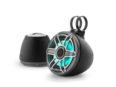 JL AUDIO 6.5 Inch Enclosed Coaxial System with Transflective LED Lighting - M6-650VEX-Mb-S-GmTi-i