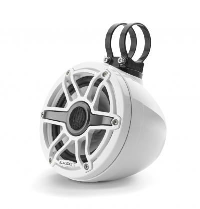 JL AUDIO 6.5 Inch Enclosed Coaxial System Gloss White Enclosure - M6-650VEX-Gw-S-GwGw