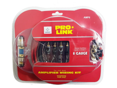 Pro Link 8AWG Amplifier Installation Kit - AMP8