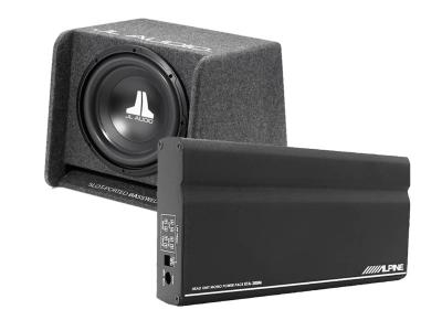 JL Compact Wedge Subwoofer Kit