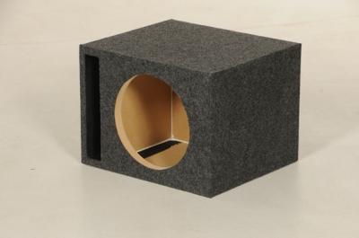 QPower 12 Inch Single Vented Heavy Duty Subwoofer Enclosure - HD112V