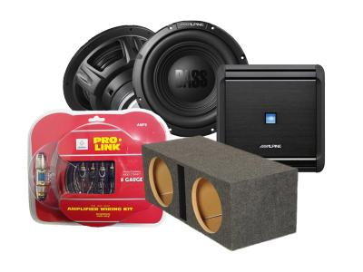 Dual 12" BASS Subwoofer Kit