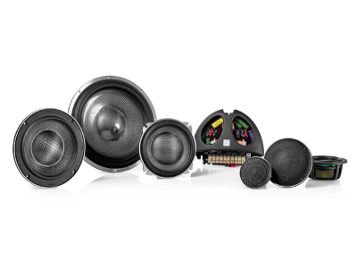 Morel 5.25" 3-Way Component Speaker System - MOELA-CRBN-PRO53A