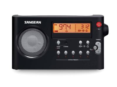 Sangean AM / FM Digital Tuning Radio in Black - 14‐PRD7BK