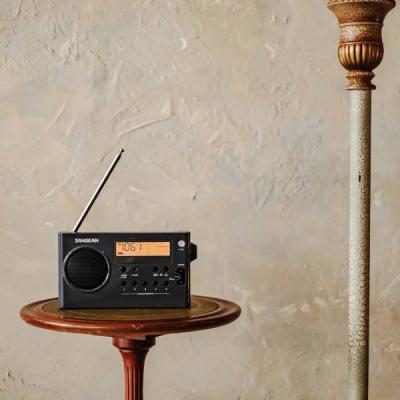 Sangean AM / FM Digital Tuning Radio in Black - 14‐PRD7BK