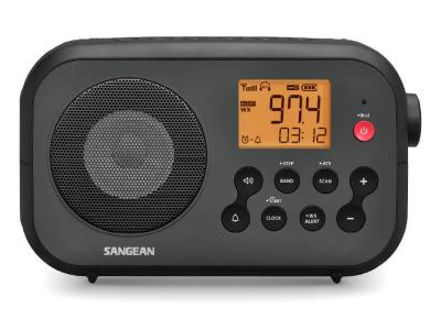 Sangean AM / FM / WX Digital Tuning Radio in Black - 14‐PRD12