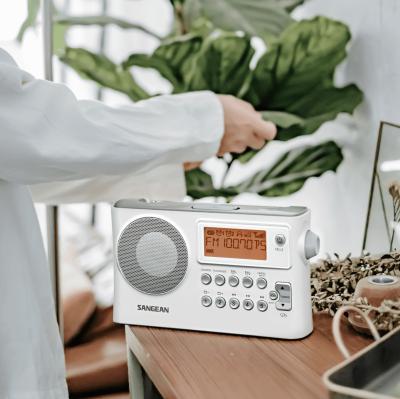 Sangean AM / FM / USB Digital Tuning Radio in White  - 14‐PRD14