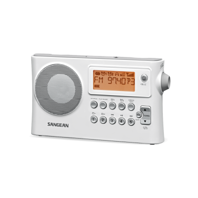 Sangean AM / FM / USB Digital Tuning Radio in White  - 14‐PRD14