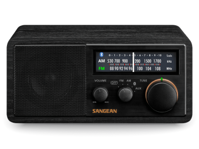Sangean SG Series AM / FM / AUX / Bluetooth Wooden Cabinet Radio - 24-SG118
