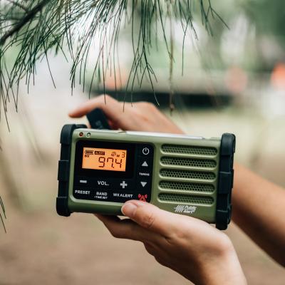 Sangean AM / FM / WX / Multi-Powered Radio in Green - 24-SG112
