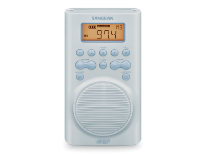 Sangean AM / FM / Weather Alert / Digital Tuning Radio in Sky Blue - 24-SG100