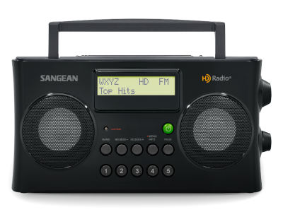 Sangean HD / AM / FM Stereo Radio in Black - 14-HDR16