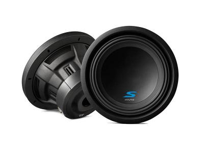 10" Alpine Dual Voice Coil (2 Ohm) High Performance Subwoofers - S-W10D2