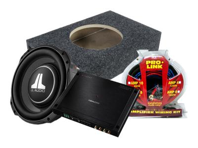 10" JL Audio Shallow Subwoofer Kit