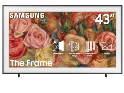 43" Samsung QN43LS03DAFXZC The Frame LS03D QLED 4K Art Mode Smart TV