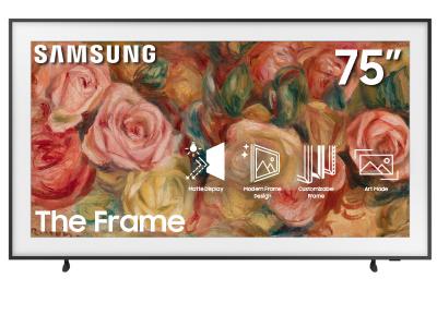 75" Samsung QN75LS03DAFXZC The Frame LS03D QLED 4K Art Mode Smart TV