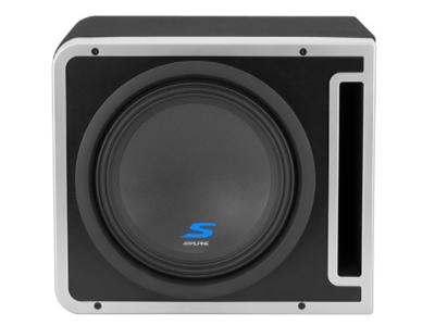 Alpine Halo S-Series Pre-loaded 12-Inch Subwoofer Enclosure - S-SB12V
