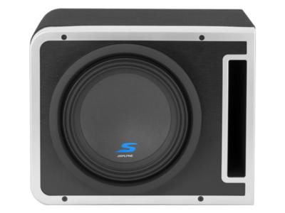 10" Alpine Halo S-Series  Pre-Loaded Subwoofer Enclosure  - S-SB10V