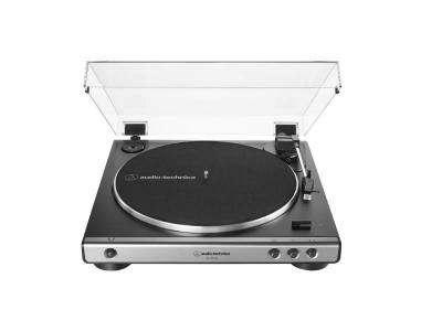 Audio Technica Fully Automatic Belt-Drive Turntable in GunMetal - AT-LP60XUSB-GM